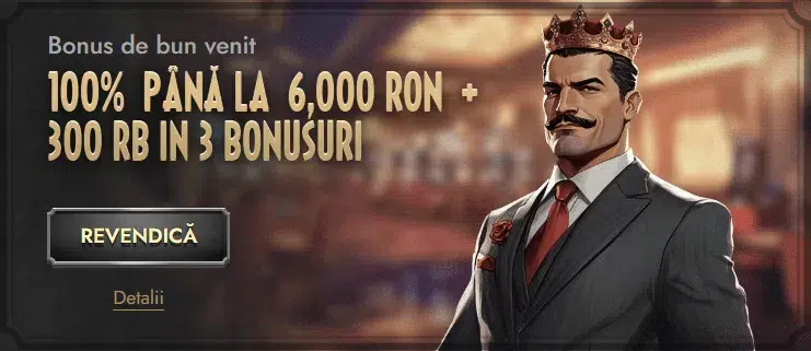 Bonus de bun venit la Don Casino - 6.000 Lei + 300 Rotiri Gratuite